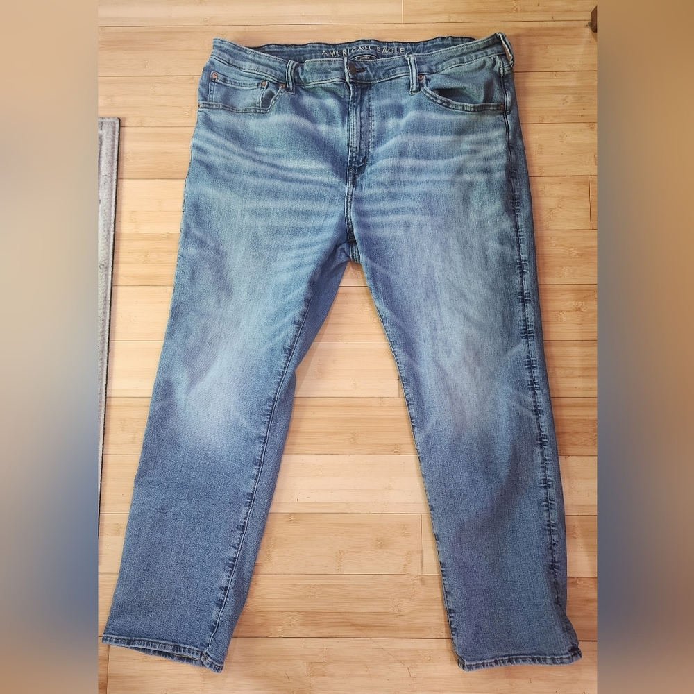 American Eagle Men's Jeans Athletic Straight Airflex 42x32